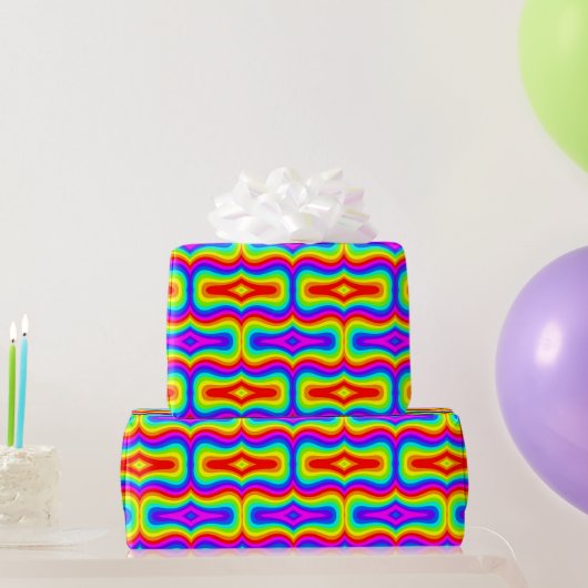 Papier Cadeau Mod Rainbow (Cadeaux de fête)