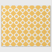 Papier Cadeau Mod Retro 60's Mustard (Plat)