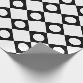 Papier Cadeau Mod Retro 60's White (Coin)