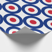 Papier Cadeau Mod - Rondeau classique - cible de tir à l'arc de (Coin)