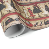 Papier Cadeau Mode de Haute (Coin rond)