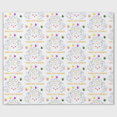 Papier Cadeau mode fabuleuse (Plat)