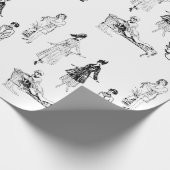 Papier Cadeau Mode féministe Vintage (Coin)