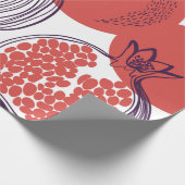 Papier Cadeau Mode sans couture motif de grenade, hal (Coin)