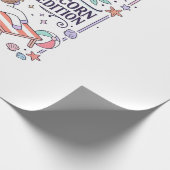Papier Cadeau Mode Vacances Licorne Édition Licorne Application (Coin)