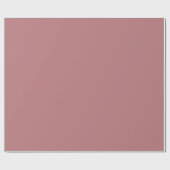Papier Cadeau Modèle couleur Dusty Rose (Plat)