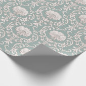 Papier Cadeau Modèle Damas (Coin)