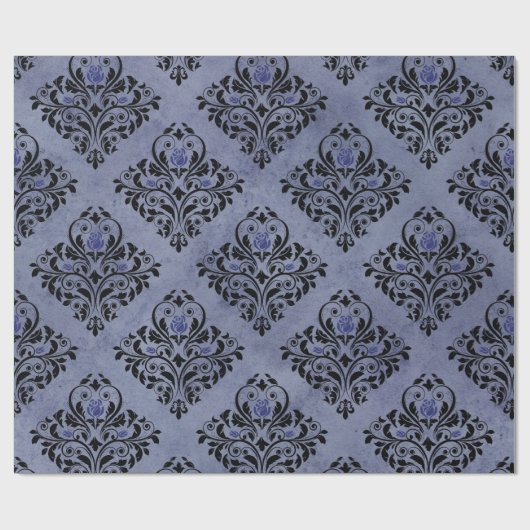 Papier Cadeau Modèle Damask (Plat)