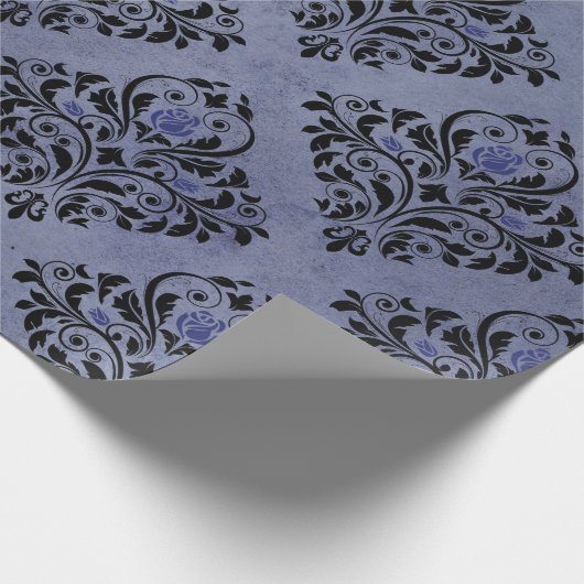 Papier Cadeau Modèle Damask (Coin)