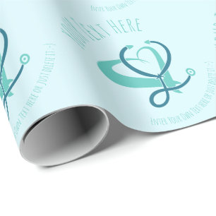 Papier Cadeau Modèle de cadeau d'urgence pour docteur, infirmièr