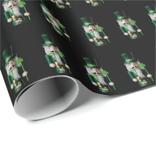 Papier Cadeau Modèle de casse-noisette irlandais