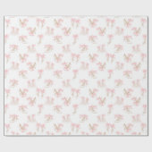 Papier Cadeau Modèle de chaussures coquettes (Plat)