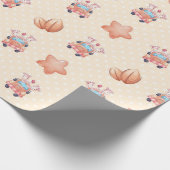 Papier Cadeau Modèle de copains licorne (Coin)