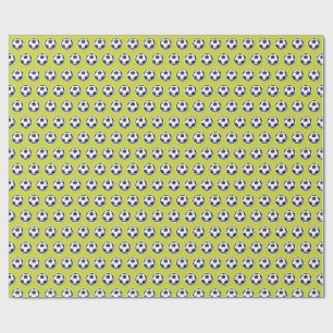 Papier Cadeau modèle de football