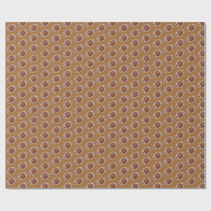 Papier Cadeau modèle de football américain