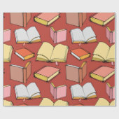 Papier Cadeau Modèle de livre (Plat)