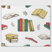 Papier Cadeau Modèle de livre (Plat)