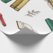 Papier Cadeau Modèle de livre (Coin)