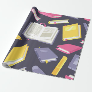 Papier Cadeau Modèle de livre