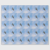 Papier Cadeau Modèle de Spitfire MK IX MK923 (Plat)