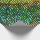 Papier Cadeau Modèle de texture de peau de caméléon (Coin)
