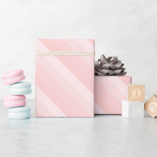 Papier Cadeau Modèle de tons de couleur pêche rose tendance