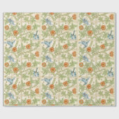Papier Cadeau Modèle de treillis sans couture de William Morris  (Plat)