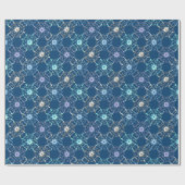 Papier Cadeau modèle de vacances de Noël (Plat)