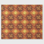 Papier Cadeau Modèle ethnique de Paisley Boho (Plat)