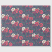 Papier Cadeau Modèle floral (Plat)