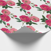 Papier Cadeau Modèle floral (Coin)
