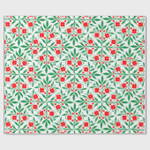 Papier Cadeau Modèle floral (Plat)