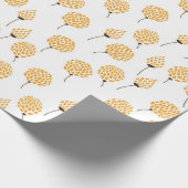 Papier Cadeau Modèle floral (Coin)