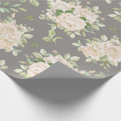 Papier Cadeau Modèle floral (Coin)