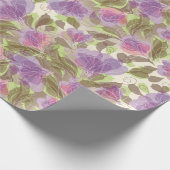 Papier Cadeau Modèle floral (Coin)