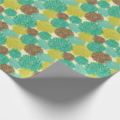 Papier Cadeau Modèle floral 2 (Coin)