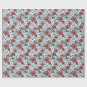 Papier Cadeau Modèle floral 3 (Plat)