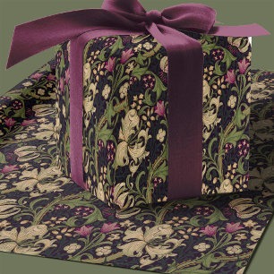 Papier Cadeau Modèle floral Art Nouveau de William Morris Lily