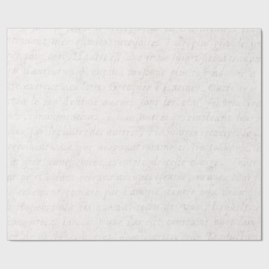 Papier Cadeau Modèle français d'exposé introductif des textes (Plat)