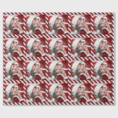 Papier Cadeau Modèle photo simple fait sur commande de ruban de (Plat)