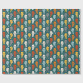 Papier Cadeau Modèle Uniforme Jiu Jitsu BJJ Gi Brésilien (Plat)