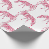Papier Cadeau Modèle Zebra (Coin)