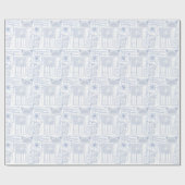 Papier Cadeau Modèles architecturaux (Plat)