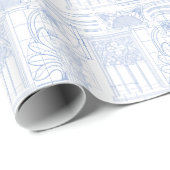 Papier Cadeau Modèles architecturaux (Coin rond)
