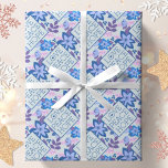 Papier Cadeau Modern Christmas Botanical Love Peace Hope<br><div class="desc">This Christmas wrapping paper features a modern floral pattern design with LOVE PEACE HOPE text.</div>