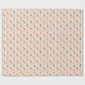 Papier Cadeau Modern Cute Funny Birthday (Plat)