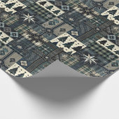 Papier Cadeau Modern Masculine Christmas Wrapping Paper (Coin)