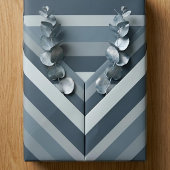 Papier Cadeau Moderna Linear | Ardoise et mer du Nord