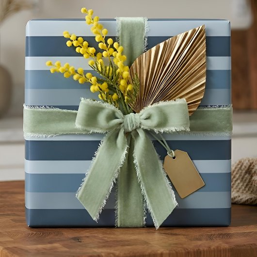Papier Cadeau Moderna Linear | Ardoise et mer du Nord
