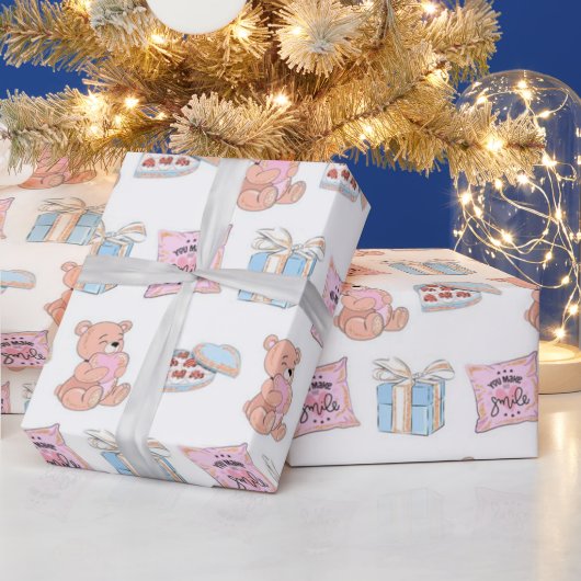 Papier Cadeau Moderne (Vacances)